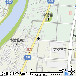 新潟県新潟市南区十五間159-2周辺の地図