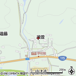 福島県相馬市山上須萱21周辺の地図