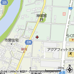新潟県新潟市南区十五間164周辺の地図