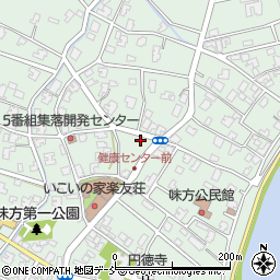新潟県新潟市南区味方577-1周辺の地図