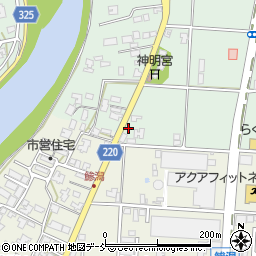 新潟県新潟市南区十五間160周辺の地図