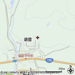 福島県相馬市山上須萱8周辺の地図