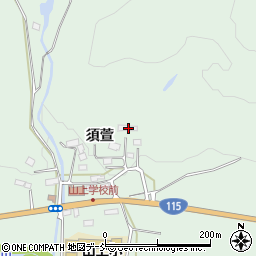福島県相馬市山上須萱20周辺の地図