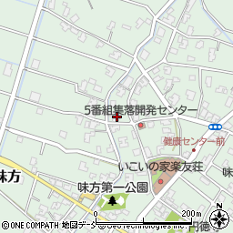 新潟県新潟市南区味方614周辺の地図