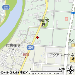 新潟県新潟市南区十五間162周辺の地図