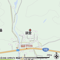 福島県相馬市山上須萱18周辺の地図