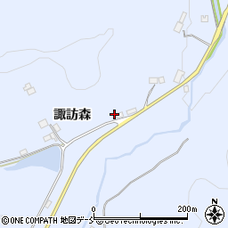 福島県伊達市保原町富沢（諏訪前）周辺の地図