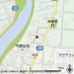 新潟県新潟市南区十五間11周辺の地図