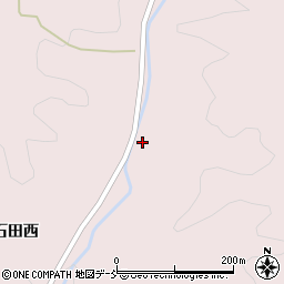 福島県伊達市霊山町石田熊ノ沢周辺の地図