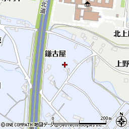 福島県福島市笹木野鎌古屋8周辺の地図