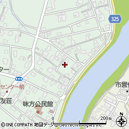 新潟県新潟市南区味方757周辺の地図