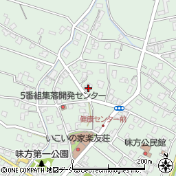 新潟県新潟市南区味方556周辺の地図