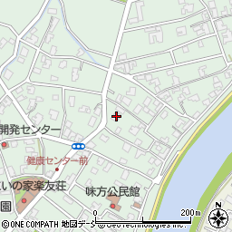 新潟県新潟市南区味方741-1周辺の地図