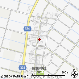 新潟県新潟市西蒲区真田周辺の地図