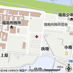福島刑務所宿舎Ｅ棟周辺の地図
