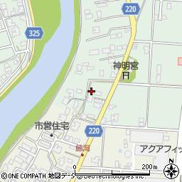 新潟県新潟市南区十五間14-6周辺の地図