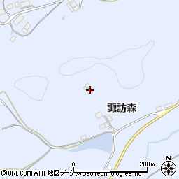 福島県伊達市保原町富沢諏訪1周辺の地図