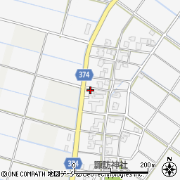 新潟県新潟市西蒲区真田752周辺の地図