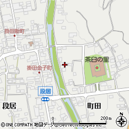 福島県伊達市霊山町掛田町田10周辺の地図
