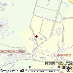 新潟県阿賀野市福永1176-1周辺の地図