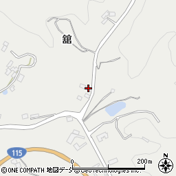 福島県伊達市霊山町掛田舘136-7周辺の地図