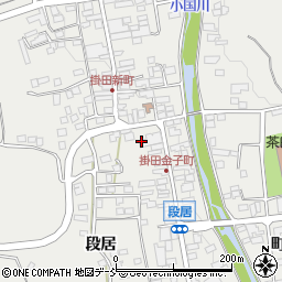福島県伊達市霊山町掛田（金子町）周辺の地図
