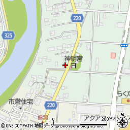 新潟県新潟市南区十五間25周辺の地図