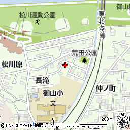 福島県福島市御山清次郎作り34周辺の地図