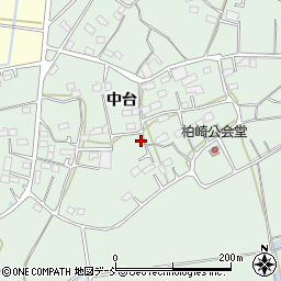 福島県相馬市柏崎中台周辺の地図