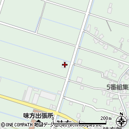 新潟県新潟市南区味方1664周辺の地図