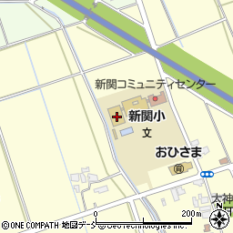 新潟県新潟市秋葉区下新359周辺の地図
