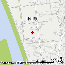 福島県福島市岡部中川原33周辺の地図