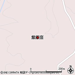福島県伊達市霊山町石田紫蕨窪周辺の地図