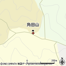 角田山周辺の地図