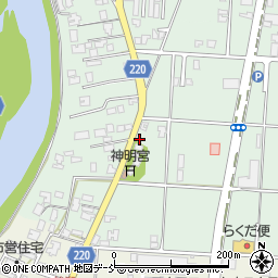 新潟県新潟市南区十五間321-1周辺の地図
