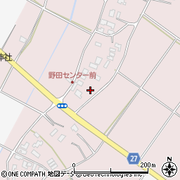 新潟県阿賀野市野田857周辺の地図
