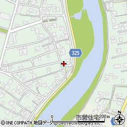 新潟県新潟市南区味方828周辺の地図