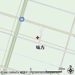 新潟県新潟市南区味方周辺の地図