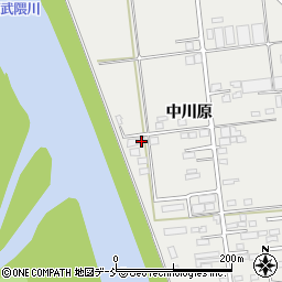 福島県福島市岡部中川原50-3周辺の地図