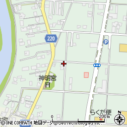 新潟県新潟市南区十五間312周辺の地図
