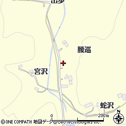 福島県伊達市保原町高成田腰巡周辺の地図