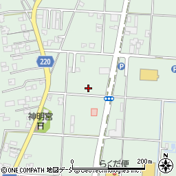 新潟県新潟市南区十五間344-2周辺の地図