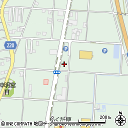 新潟県新潟市南区十五間352-1周辺の地図