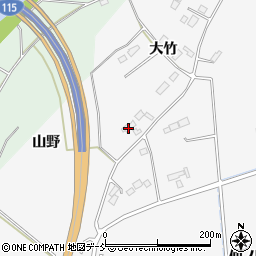 福島県相馬市今田大竹34周辺の地図
