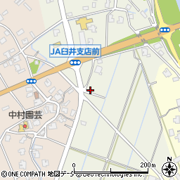 新潟県新潟市南区臼井4411-2周辺の地図