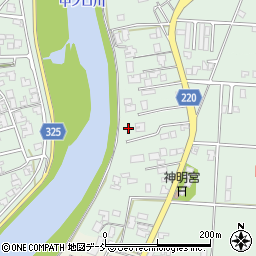 新潟県新潟市南区十五間56周辺の地図