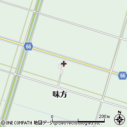 新潟県新潟市南区味方3116-2周辺の地図