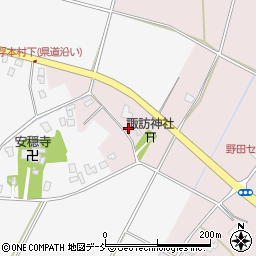 新潟県阿賀野市野田1065周辺の地図