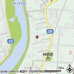 新潟県新潟市南区十五間61周辺の地図