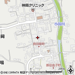 福島県伊達市霊山町掛田新町3周辺の地図